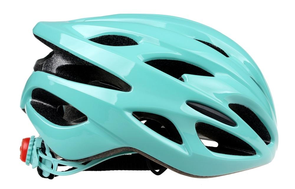 Casco de bicicleta de carretera para adultos colorido al aire libre con luz LED