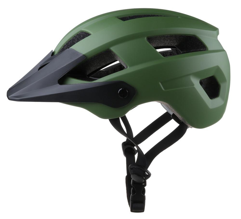 Casco de bicicleta de montaña ajustable CE CPSC, casco de ciclo protector con visera móvil, casco de bicicleta