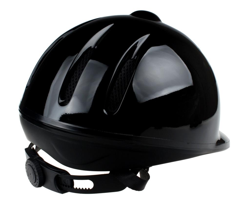 Shengtao Safety Equestrian LY24 PVC + ABS Out Shell Casco de equitación con almohadilla trasera