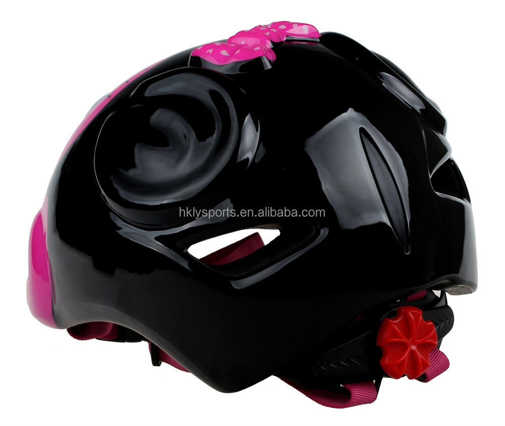 Precioso ratón animal rosa personalizado para niños, casco Scooter para bicicleta para niños