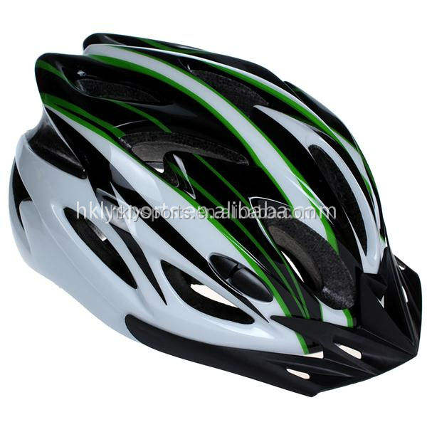 Shengtao Light ST983 PC en molde + EPS 18 salidas de aire 225 g PC + casco de bicicleta EPS con visera Correa PA
