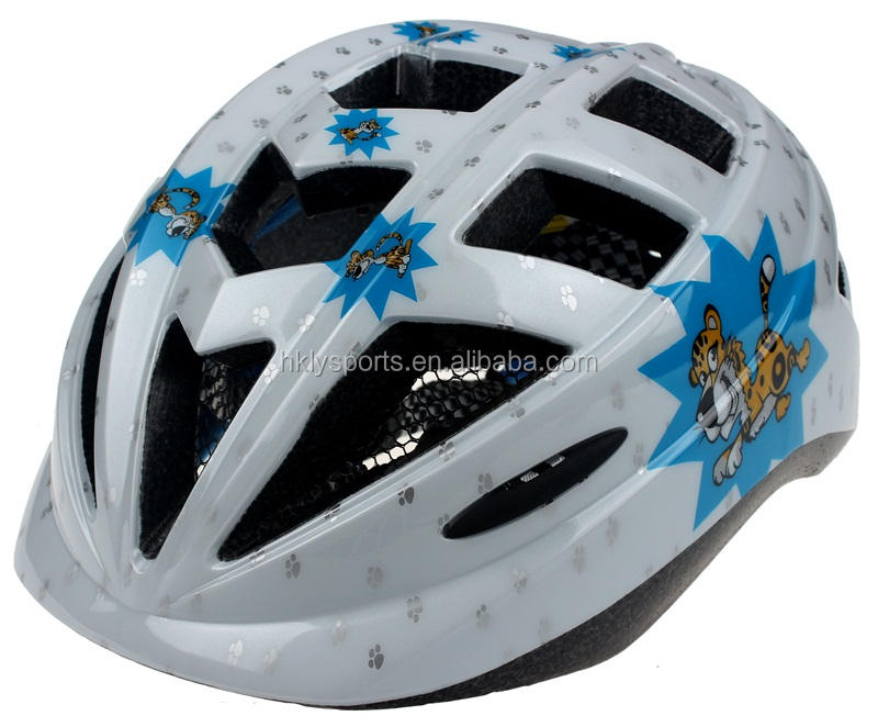 Shengtao, alta calidad, ST500, 18 respiraderos, patrón de dibujos animados, bicicleta de equilibrio, protección para la cabeza, casco para niños