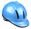 Casco protector para equitación, elegante casco ecuestre recubierto de cuero