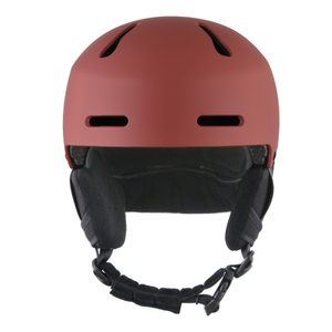 Cascos para deportes de nieve y snowboard para adolescentes y adultos y casco de esquí al aire libre Rojo