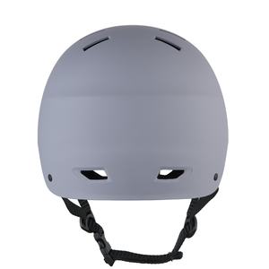 CE/CPSC Skate Safety ABS Skateboard bicicleta patinaje casco gris