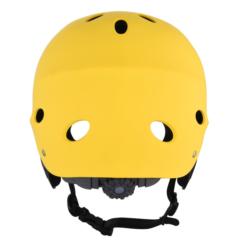 Popular casco de deportes acuáticos de rafting amarillo Shell ABS con CE