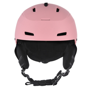 Casco protector de la nieve del casco de la snowboard del esquí de encargo colorido para el rosa adulto