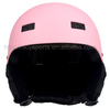 Casco de esquí personalizado del casco convertible del deporte de la nieve con el trazador de líneas del paño grueso y suave