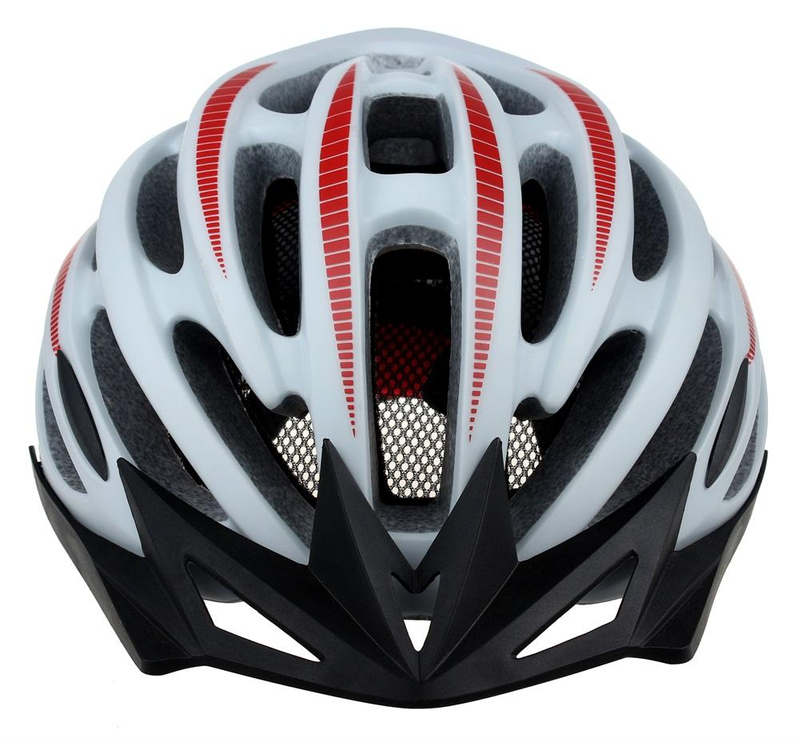 Casco de bicicleta aprobado por CE, casco de bicicleta para adultos, casco de ciclismo en molde con visera