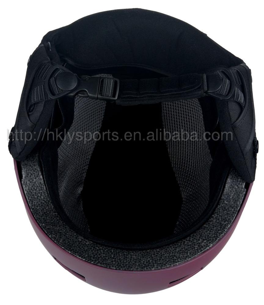 Casco de esquí y snowboard ABS casco deportivo de nieve a prueba de viento con CE ASTM