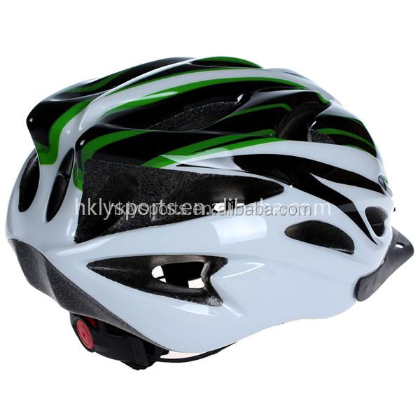 Shengtao Light ST983 PC en molde + EPS 18 salidas de aire 225 g PC + casco de bicicleta EPS con visera Correa PA