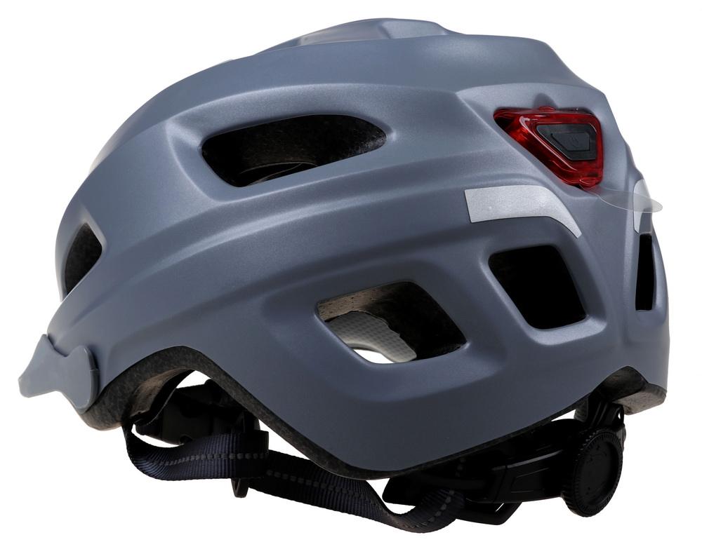 Casco de bicicleta ligero de seguridad para exteriores, casco protector de bicicleta con luz LED para adultos
