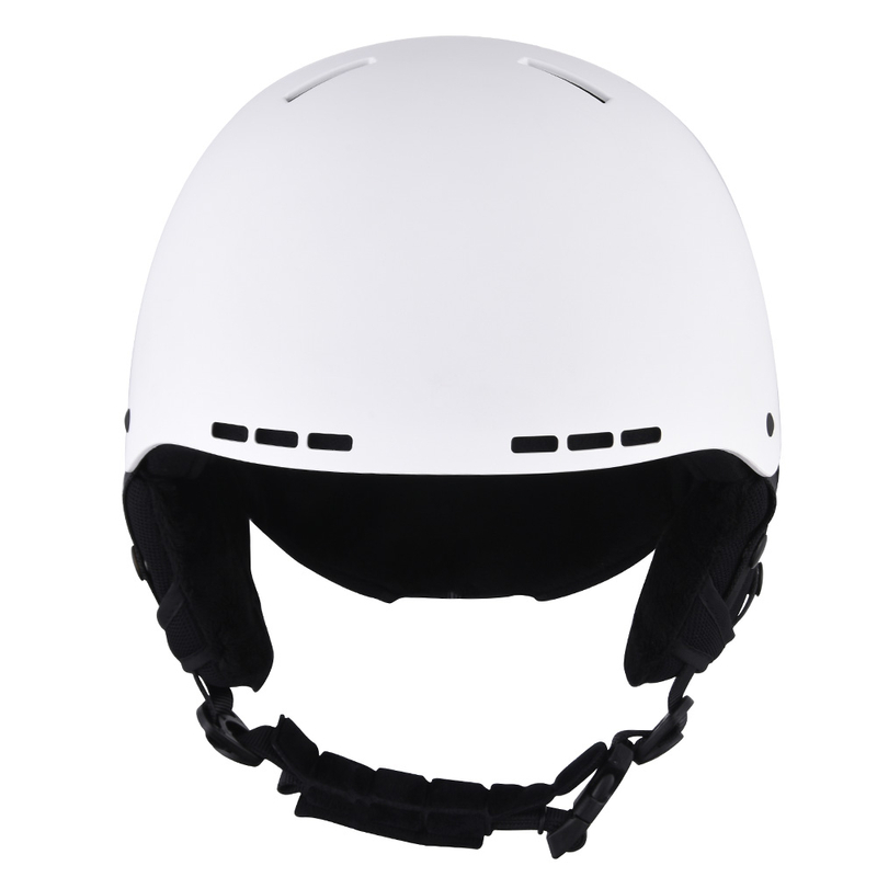 Equipo de deportes al aire libre aprobado por CE, casco de esquí, equipo de esquí, casco de Snowboard, blanco