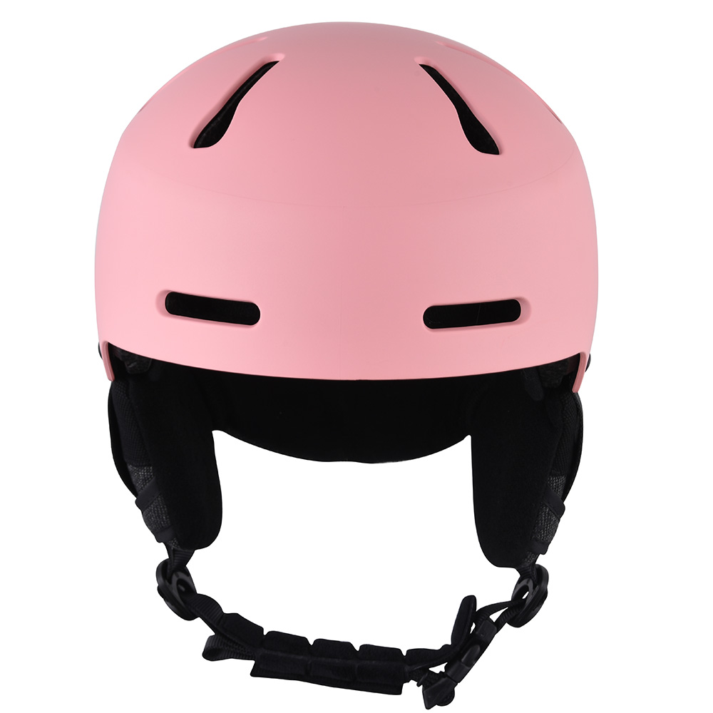 Cascos para deportes de nieve y snowboard para adolescentes y adultos, casco de esquí al aire libre, color rosa