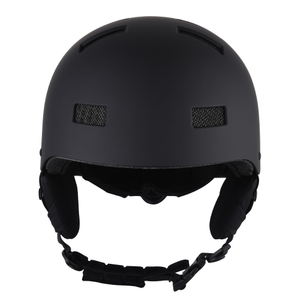 Casco de esquí de nieve profesional para exteriores, esquí de invierno, snowboard, extraíble, con certificación CE ASTM, seguridad para hombres, mujeres, jóvenes, cascos de esquí negros