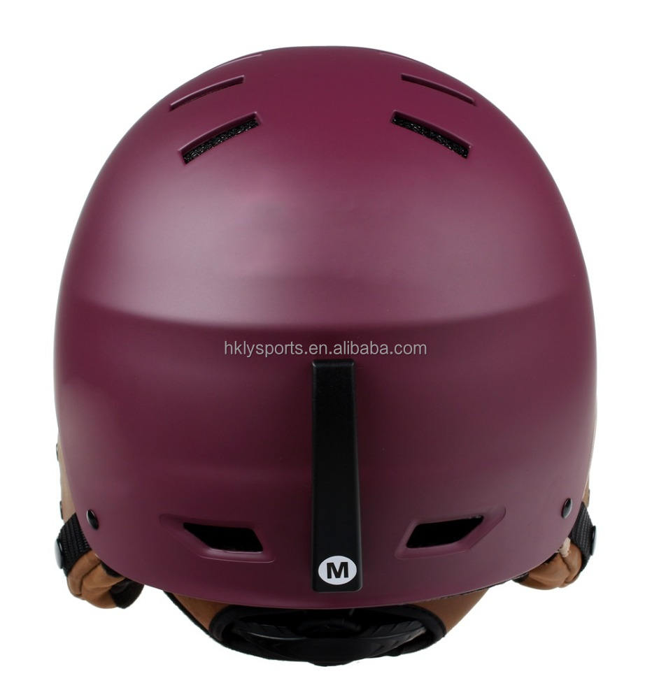 Casco protector del patinaje sobre hielo de los deportes de la nieve del casco del esquí del ABS con el CE ASTM aprobado
