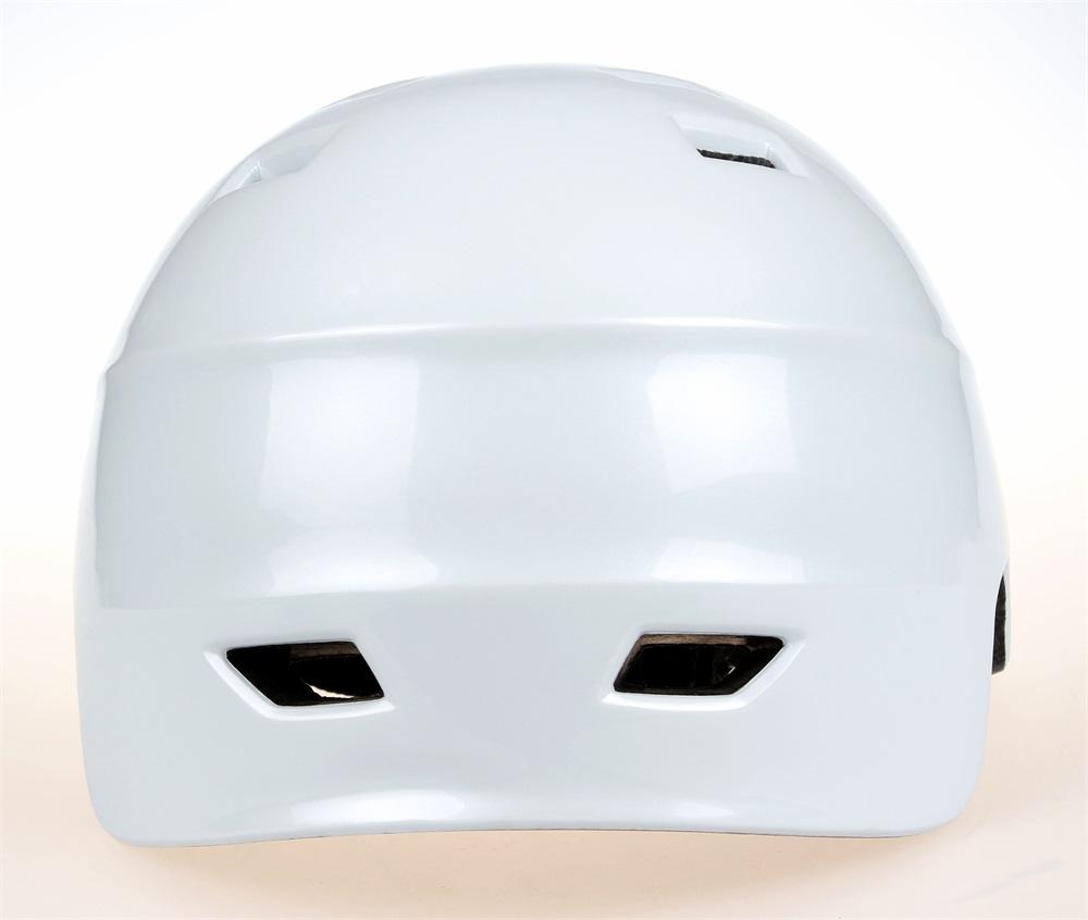 Casco de skate en molde con carcasa de PC ajustable para bicicleta de monopatín