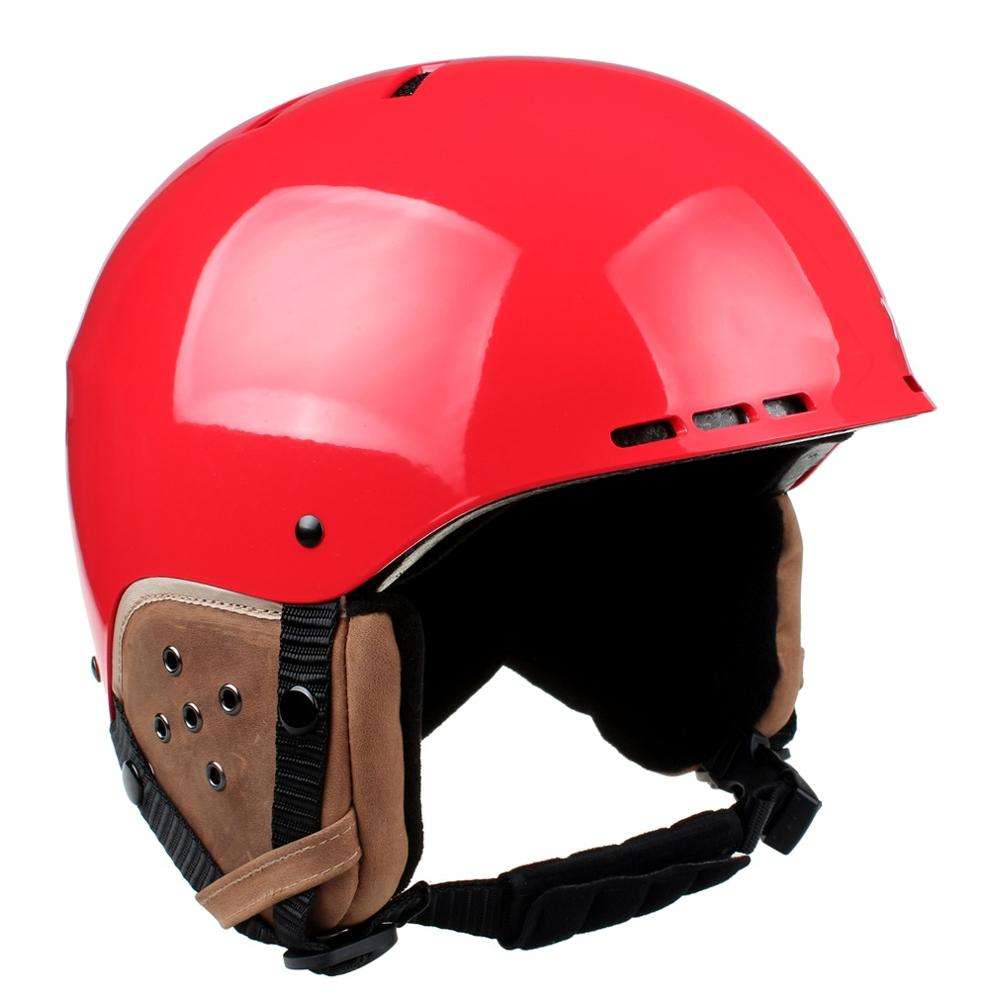 Casco de nieve de seguridad para deportes de invierno, casco certificado, cascos de esquí personalizados