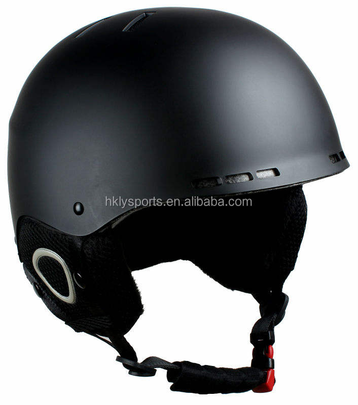 Casco de esquí protector para adultos, casco de snowboard aprobado por CE ASTM con mini visera