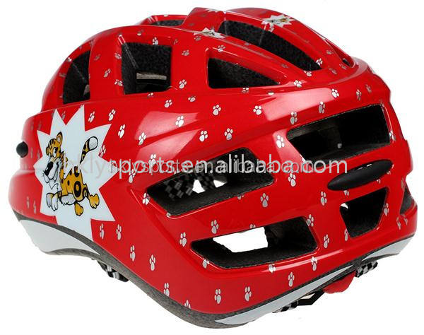 Shengtao Best Pirce ST500 18 Air Vent Cormic Pattern Bike Casco para niños