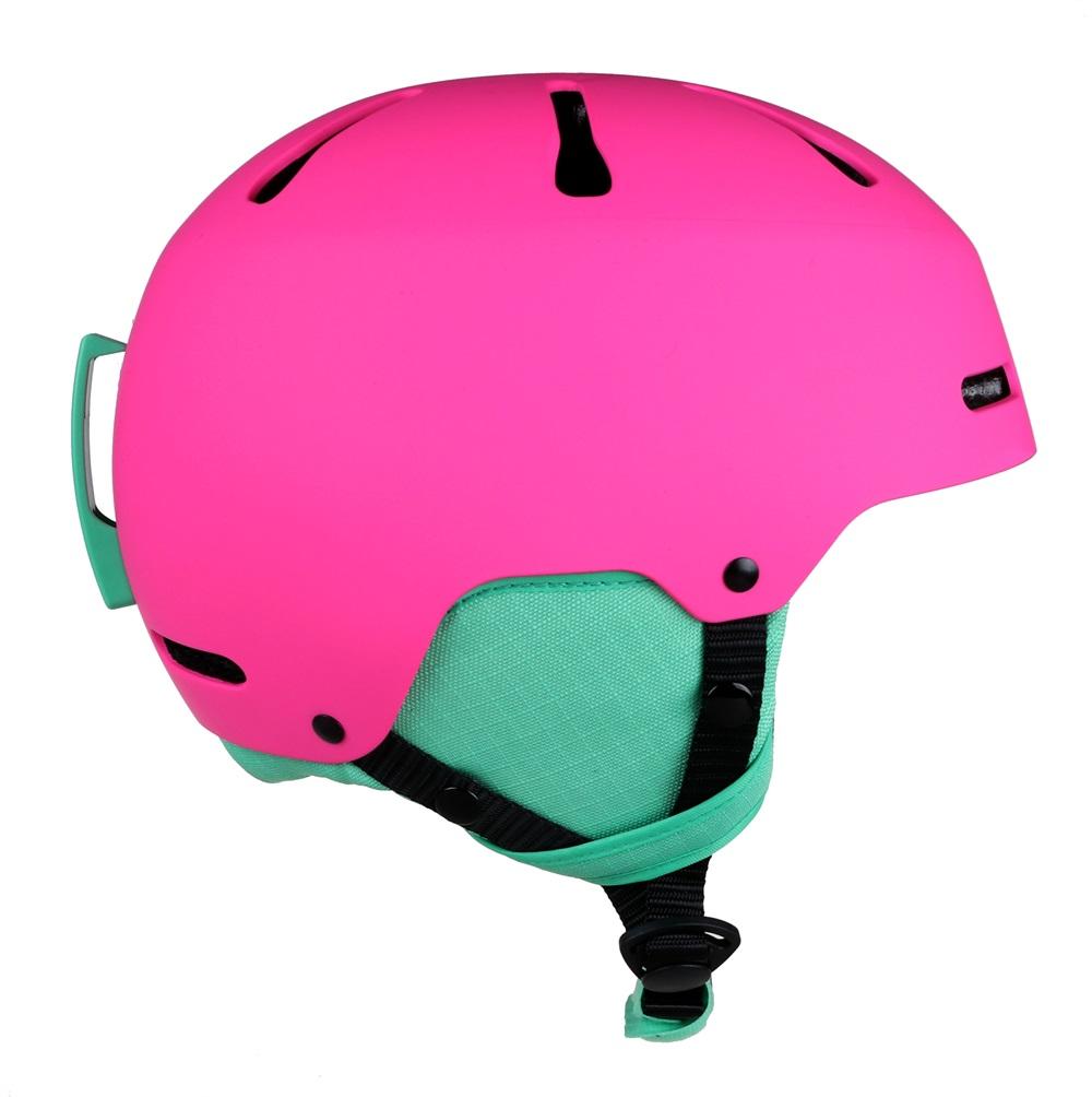 Casco de esquí de tabla de nieve multicolor de moda CE EN 1077