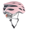 Casco de bicicleta de carretera certificado que ajusta el casco de bicicleta para adultos de espuma con luz de seguridad LED