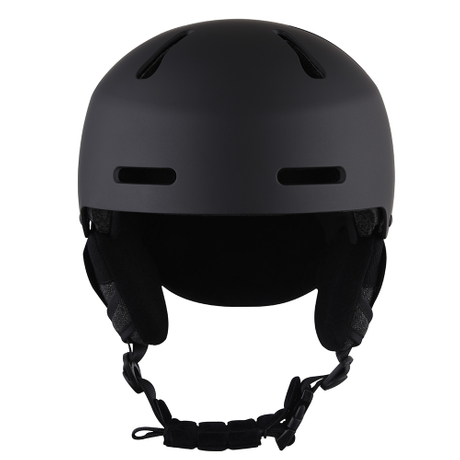 Cascos de snowboard para deportes de nieve para adolescentes y adultos y casco de esquí al aire libre negro