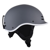 Venta al por mayor CE certificado casco de esquí para adultos Skiboard seguridad Scooter eléctrico casco de tabla de esquí para adultos gris
