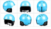 Casco de esquí para adultos/casco de deporte de invierno OEM/Jiangmen Shengtao
