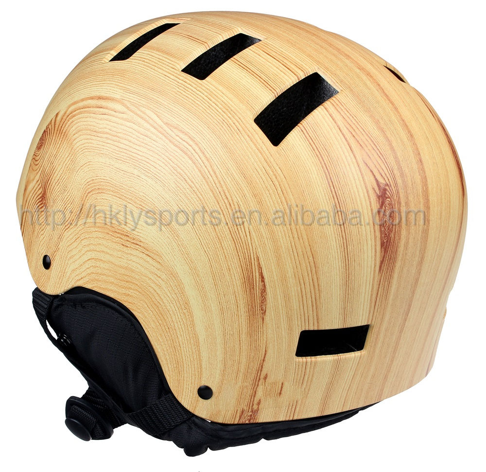 Casco deportivo con efecto de transferencia de agua, casco de esquí de seguridad personalizado