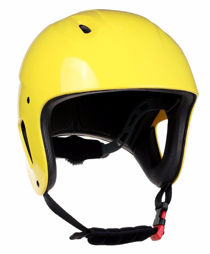 Nuevo diseño ABS Shell deportes acuáticos casco de piragüismo salvaje casco de esquí acuático