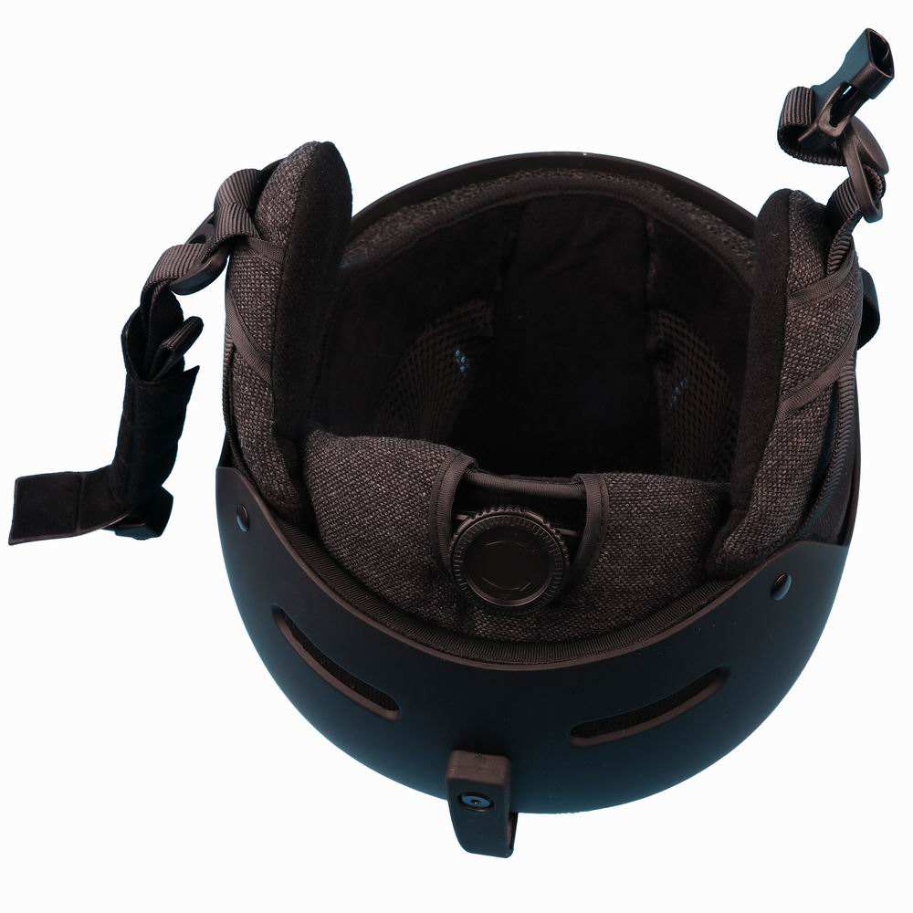 Equipo de protección Casco deportivo de nieve Casco de snowboard de esquí ABS transpirable para jóvenes adultos