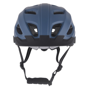 Nuevo casco de bicicleta con luz LED, casco de ciclismo en molde para PC, casco de bicicleta deportivo seguro para montar en carretera de montaña para adultos, azul