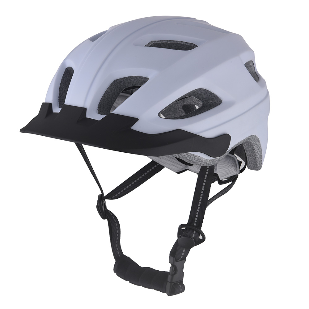 Nuevo casco de bicicleta con luz Led, casco de ciclismo en molde para PC, casco de bicicleta deportivo seguro para montar en carretera de montaña para adultos