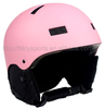 Casco de esquí personalizado del casco convertible del deporte de la nieve con el trazador de líneas del paño grueso y suave