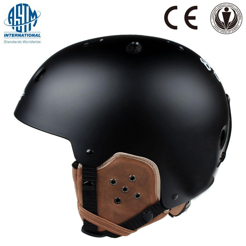 Casco de esquí aprobado por CE y CPSC ASTM, casco para deportes de nieve