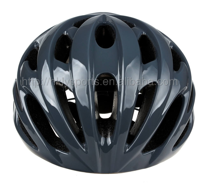 Casco de bicicleta al por mayor de moda para adultos con luz LED para bicicleta