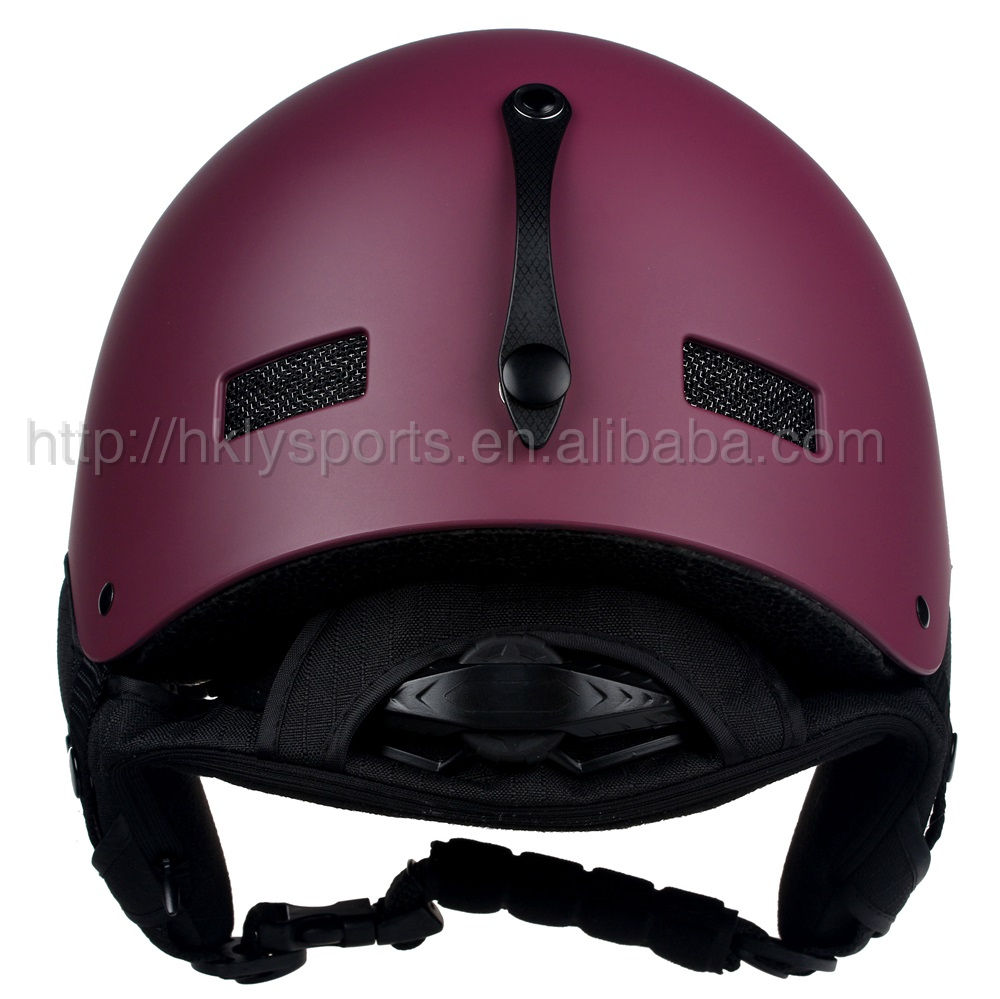 Casco de esquí y snowboard ABS casco deportivo de nieve a prueba de viento con CE ASTM