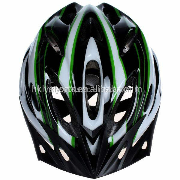 Shengtao Light ST983 PC en molde + EPS 18 salidas de aire 225 g PC + casco de bicicleta EPS con visera Correa PA