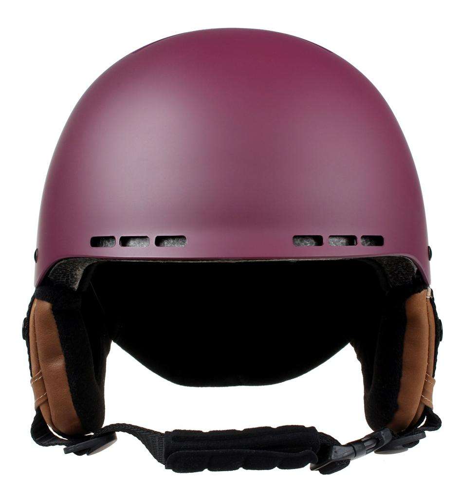 Casco de snowboard aprobado por la CE Casco de esquí acuático ajustable