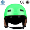 2017 casco de esquí de cuero caliente de la protección del oído de la venta del nuevo diseño, casco popular de la snowboard, casco de cuero