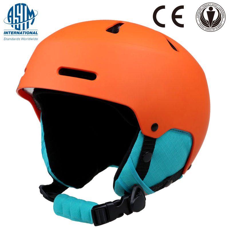 Casco de esquí para niños, almohadillas desmontables para snowboard, casco de esquí, casco de patinaje de invierno para niños