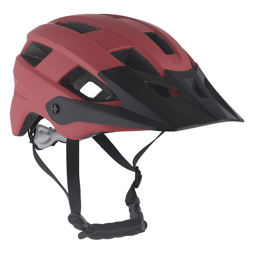 Casco de bicicleta Bicicleta de montaña Casco de ciclismo para ciclismo al aire libre Deporte rojo