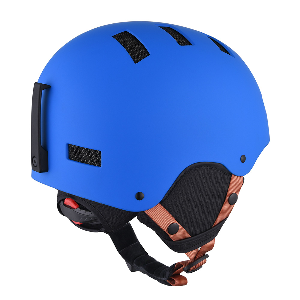 Casco de esquí de nieve profesional para exteriores, esquí de invierno, snowboard, extraíble, con certificación CE ASTM, seguridad para hombres, mujeres, jóvenes, cascos de esquí azules