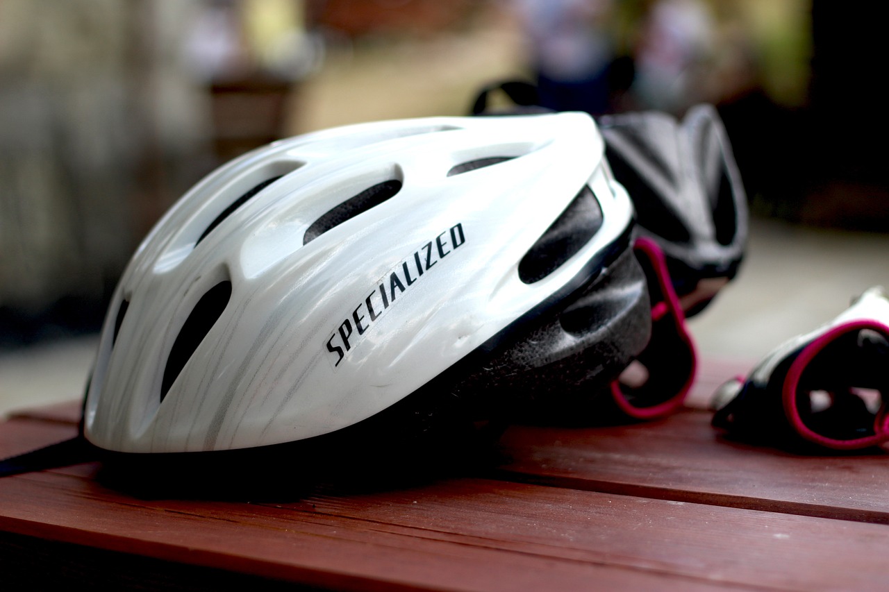 casco de bicicleta deportiva