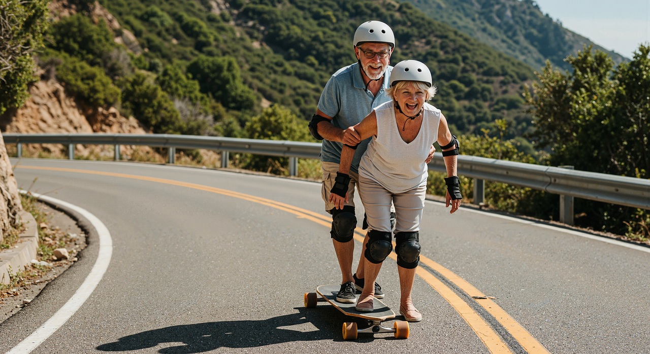 Casco de longboard