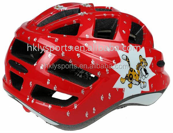 Shengtao Best Pirce ST500 18 Air Vent Cormic Pattern Bike Casco para niños