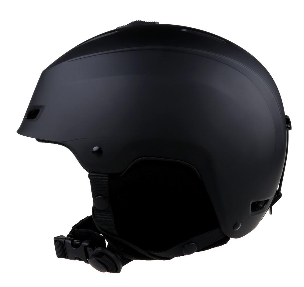 Casco protector de la nieve del casco de la snowboard del esquí de encargo colorido para el negro adulto