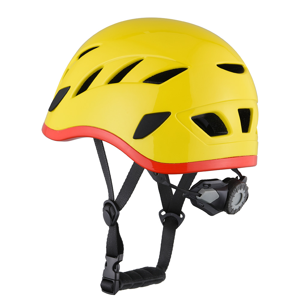 Casco de seguridad para escaladores/Jiangmen Shengtao amarillo