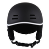 Casco de esquí de esquí de adultos certificado por el al mayor skiboard Safety Scooter Electric Ski Board Casco para negro para adultos